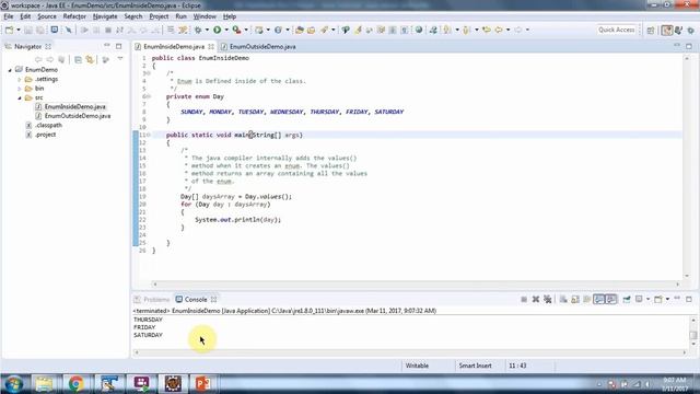 How to define Enum inside or outside of the class? | Java enum | enum in Java | Java Tutorial смотреть онлайн