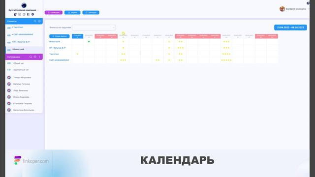 6. Раздел Календарь | FinKoper.com смотреть онлайн