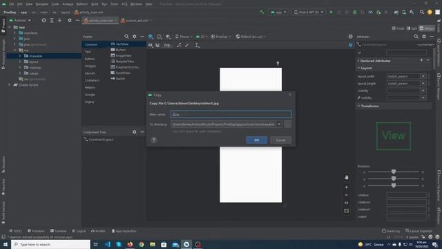 How to Add an Image to the Drawable Folder in Android Studio смотреть онлайн