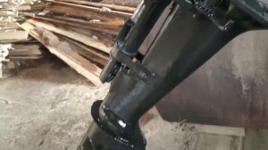 гибрид ветерок 8 часть1,подготовка дефектовка  и покраска ноги