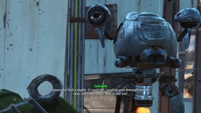 Never talking to Codsworth until after beating main quest. unique dialogue смотреть онлайн