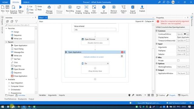 Делаем первого робота в UiPath Studio (RPA) смотреть онлайн