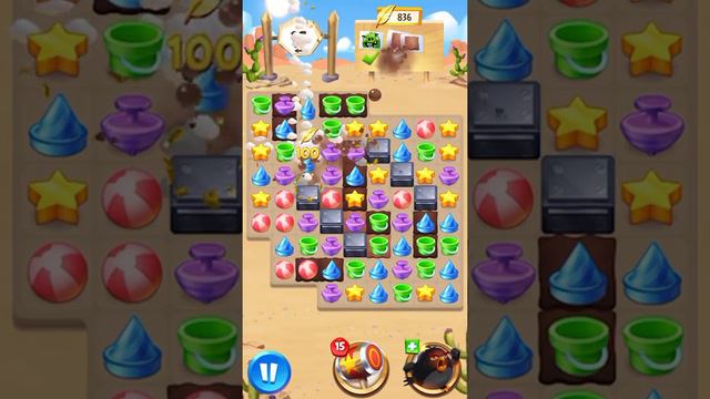Angry Birds Match [HD] Level 501 смотреть онлайн