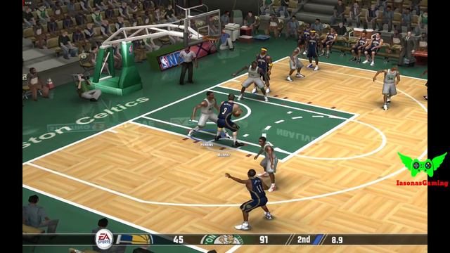 NBA Live 08 PC Gameplay HD Indiana Pacers And Boston Celtics