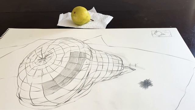 Art Lessons with Rossi: Pear Drawing - Part 2 смотреть онлайн