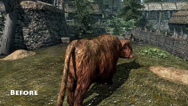 Skyrim Daily Mod Shout Out #182 GD's Highlandcow - A 2k cow retexture смотреть онлайн