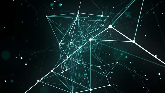 abstract blue geometrical background with moving lines and dots looping cg animation 60 fps смотреть онлайн