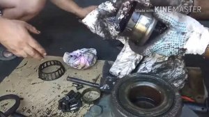 Замена ступицы с блок подшипником на FREIGHTLINER