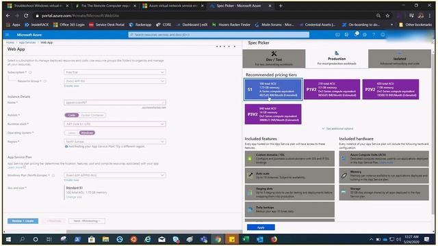 Azure App Services #4 : Demo смотреть онлайн