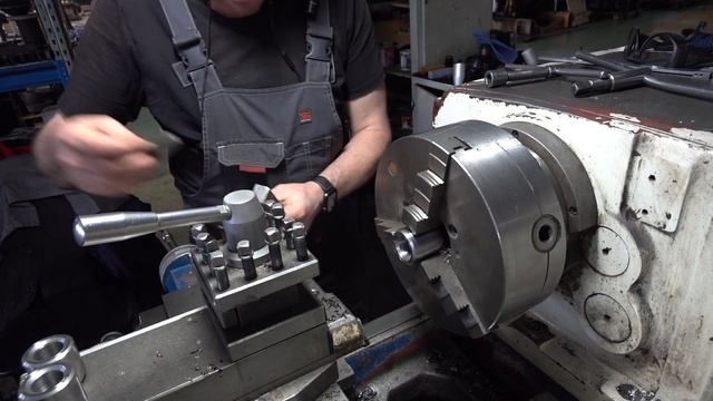 Резьбовая пара-трапеция 32х6, гайка. #токарка #токарныеработы смотреть онлайн