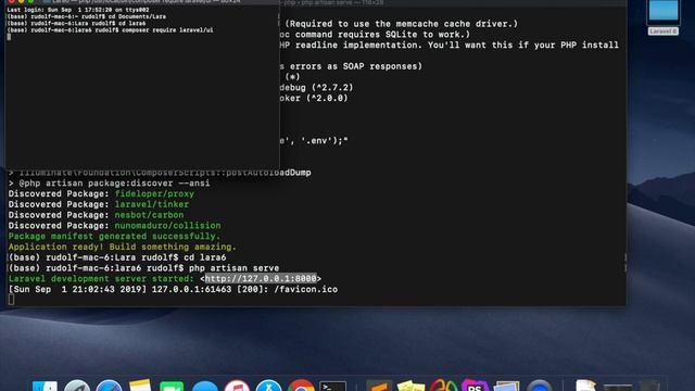 LARAVEL 6.0 intro to new Laravel Authentication смотреть онлайн