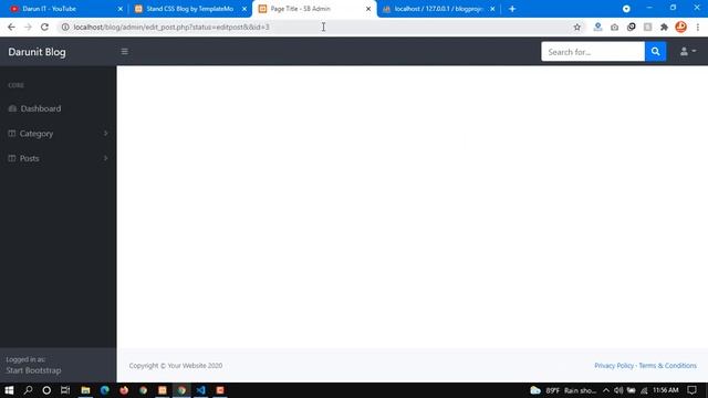 16 PHP Programming in Bangla Final Blog Project with PHP Class 15 смотреть онлайн