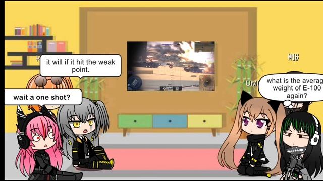 Girl's Frontline React to Curse Gun's and War thunder EXE смотреть онлайн