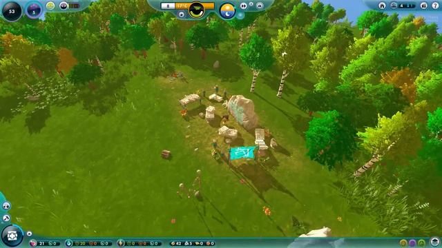 СИМУЛЯТОР БОГА. ЗАСЕЛЯЕМ ПЛАНЕТУ - The Universim #1 смотреть онлайн