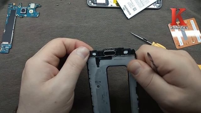 samsung galaxy а5 2016 SM-A510F Замена модуля дисплея смотреть онлайн