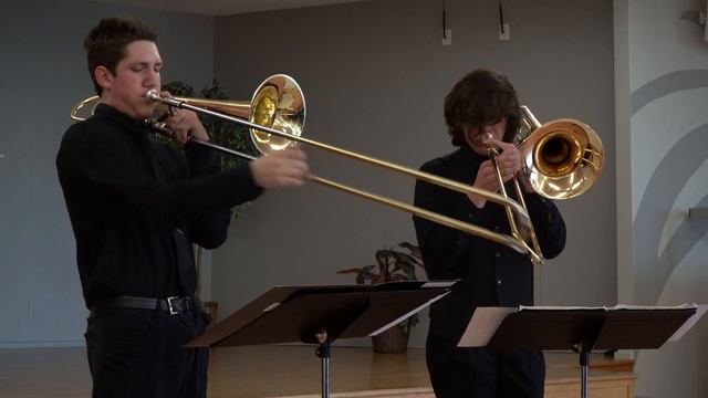 2019 State Ensemble North Medford HS Trombone Duet смотреть онлайн