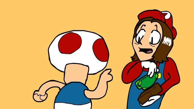 Game Grumps Animated - Toad Is An Asshole смотреть онлайн