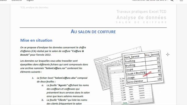 Travail pratique sur les tableaux croisés dynamiques et les graphiques croisés dynamiques смотреть онлайн
