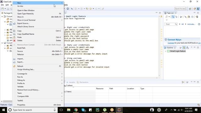 Clear Code Camp 1 Selenium Java Cucumber BDD Gherkins - 29th April 2018 смотреть онлайн