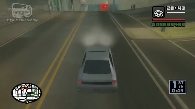 GTA San Andreas - Walkthrough - Street Race - San Fierro Fastlane (HD) смотреть онлайн