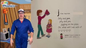 Jolly Phonics || All songs with WORDS and ACTIONS  || Mr Bates Creates