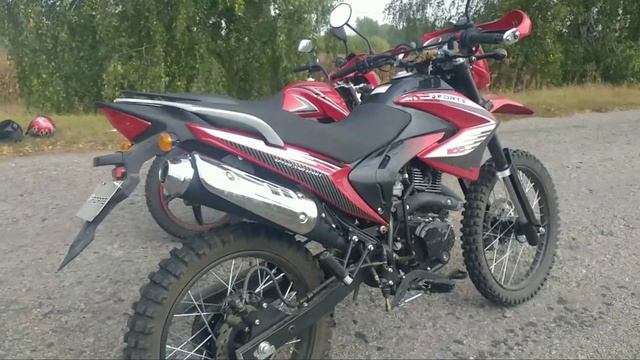 Гонка!!! Forte FT200GY VS Spark125c-2c смотреть онлайн