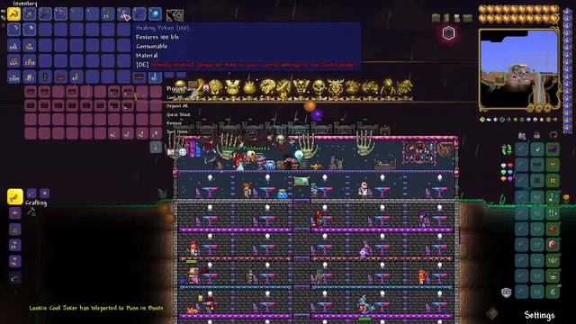 De-fleshing The Wall In Terraria (Fargo Pt-4) смотреть онлайн