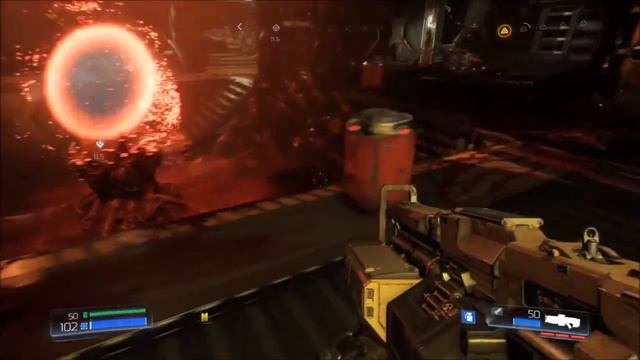 Прохождение DOOM. Часть 2: Литейная фабрика. Сложность - КОШМАР [720p_60FPS] смотреть онлайн