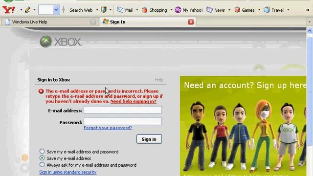 HELP WITH WINDOWS LIVE ID смотреть онлайн