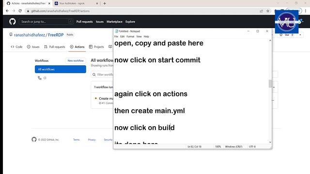 How To Create Free RDP | 100% Free Github RDP | Free RDP Banaeen смотреть онлайн