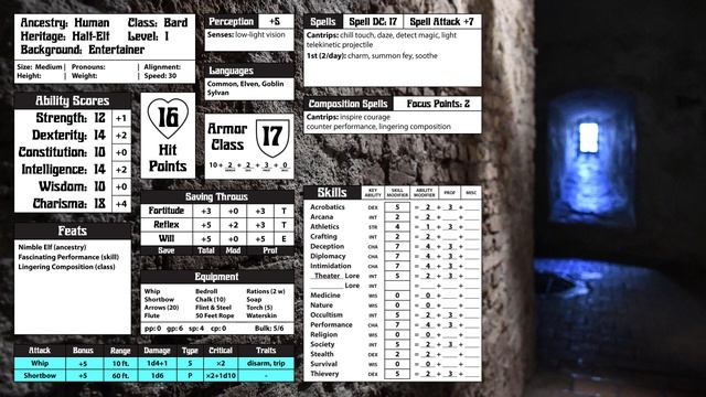 Let's Make a Pathfinder 2nd Edition Character смотреть онлайн