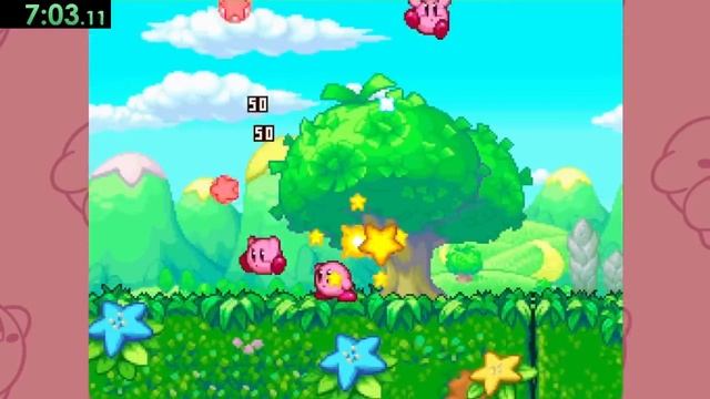 How fast can you touch grass/water/fire in Kirby games? смотреть онлайн