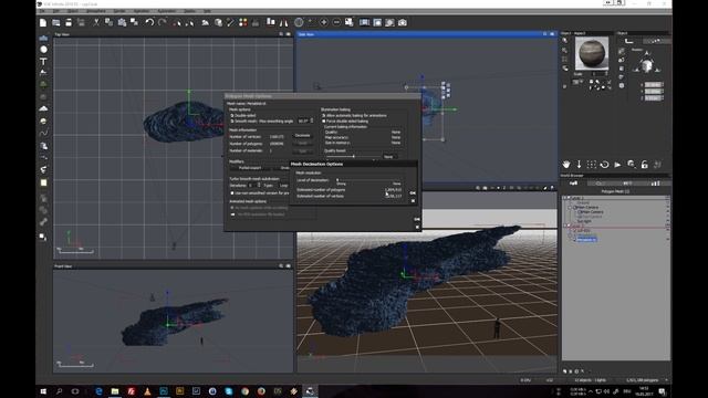 VUE: Creating SciFi buildings and rocks (webinar excerpt, part 3) смотреть онлайн