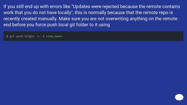 Bring a local folder to remote git repo смотреть онлайн