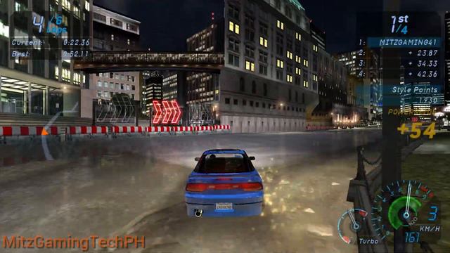 Need for Speed: Underground (2003) | Race #37 Circuit - No Love from Kurt. смотреть онлайн