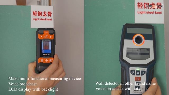 MK2101D Portable 1.8inch Backlit Color Screen Wall Detector 40M Laser Ranging - Banggood Tool Sets смотреть онлайн