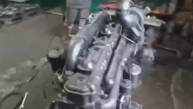 Запуск двигателя Д 260.2-729 на погрузчики Амкодор, реализуем двигатели Ммз после Капремонта смотреть онлайн