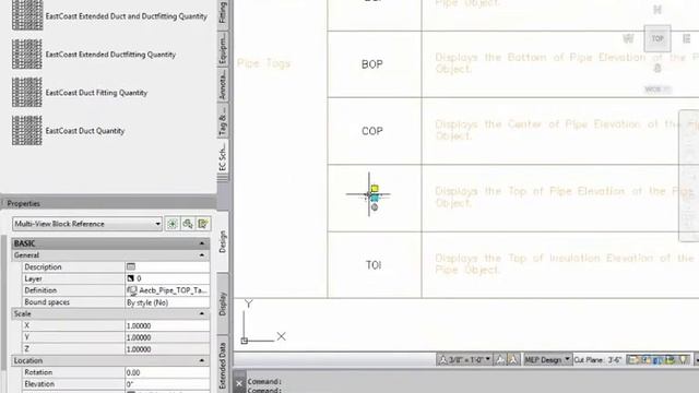 Schedule and Tags Enhancements for Piping in Version 5.1 of Fabrication for AutoCAD MEP смотреть онлайн