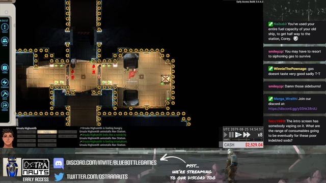 BBG dev team show a preview of the next Ostranauts update - Streamed 05/27/2021 смотреть онлайн