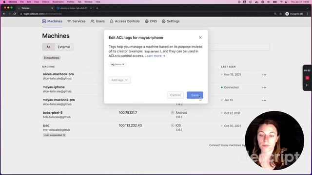 Tailscale ACL Tags Demo