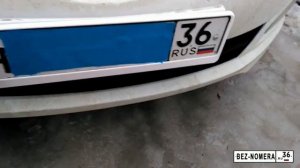 Быстросъемные номерные рамки на магнитах