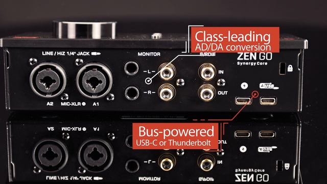 Zen Go Synergy Core audio interface from Antelope Audio - audio test смотреть онлайн