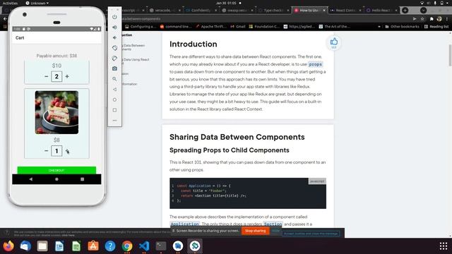 React Native Shopping Cart смотреть онлайн