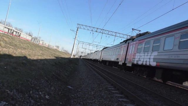 Электропоезд ЭД4М-0478 РЭКС сообщением Раменское - Москва смотреть онлайн