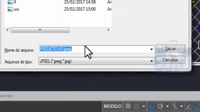 SALVAR PROJETO COMO IMAGEM NO AutoCad PT смотреть онлайн