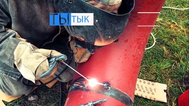 Труба Б/У 273 мм диаметр/8,0 мм толщина стенки стальная прямошовная П.Ш. Битум/водянка. смотреть онлайн