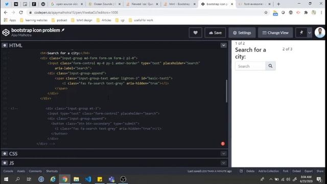 Button icon issue using Bootstrap смотреть онлайн