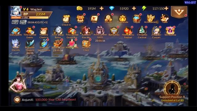 Soul Land Reloaded #47 New Events In WLD Servers (27.12.2021)