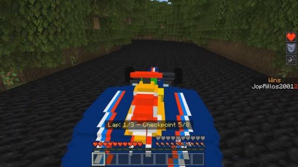 Formula 1 in Minecraft Bedrock Edition with actual F1 cars!