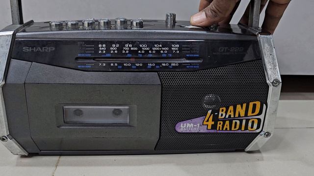#Sharp QT--222 # 4-band radio cassette recorder +919023321435 смотреть онлайн